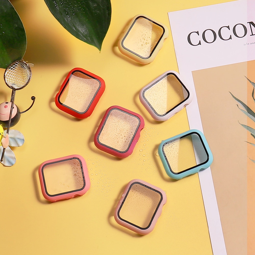 Miếng dán cường lực cao cấp bảo vệ màn hình đồng hồ Apple Watch 44mm 40mm SE 6 5 4 3 6 5 38mm 42mm