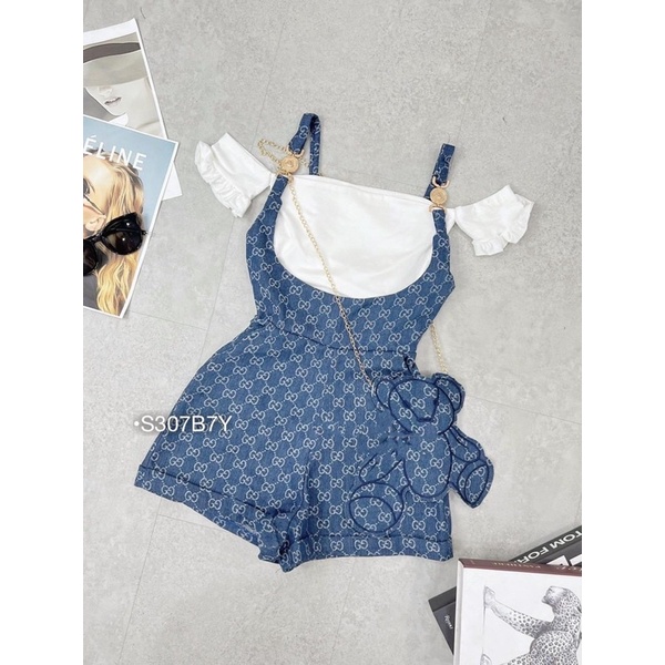 ❤️Set yếm kèm gấu hàng qc