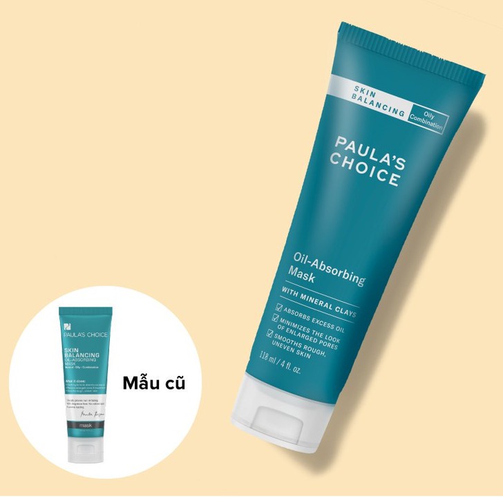 Mặt nạ giảm dầu Paula's Choice Skin Balancing Oil Absorbing Mask 118ml 2750