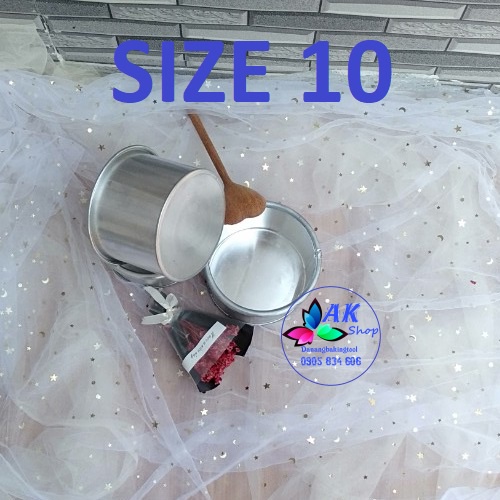 KHUÔN TRÒN ĐẾ LIỀN SIZE 10 (GIA CÔNG)