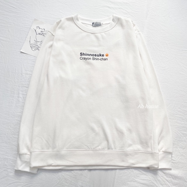 Áo Nỉ Sweater Shin Dáng Rộng Unisex ( Ảnh Thật) | BigBuy360 - bigbuy360.vn