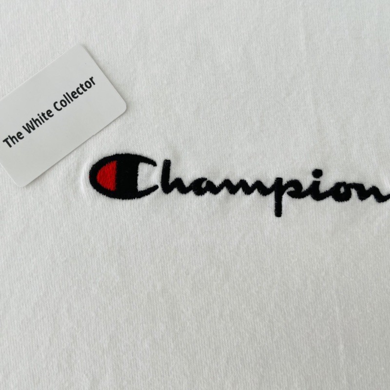 Áo Champion Garment Dyed Thêu Logo