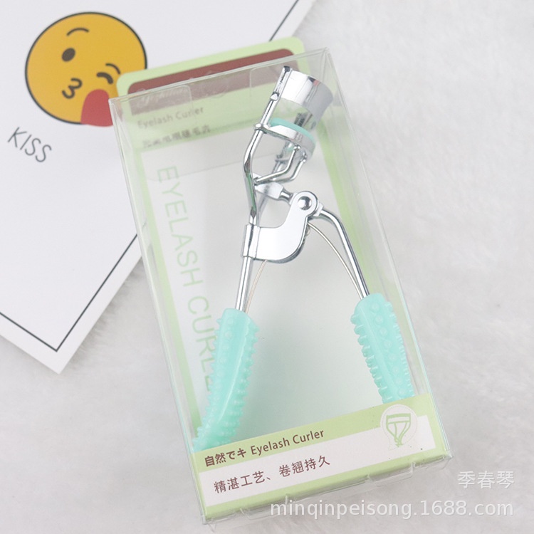 Kẹp uốn mi Eyelash Curler Cao Cấp Tay Cầm Silicon Chống Trượt- Kẹp lông mi - Uốn cong mi tiện lợi  Duashop