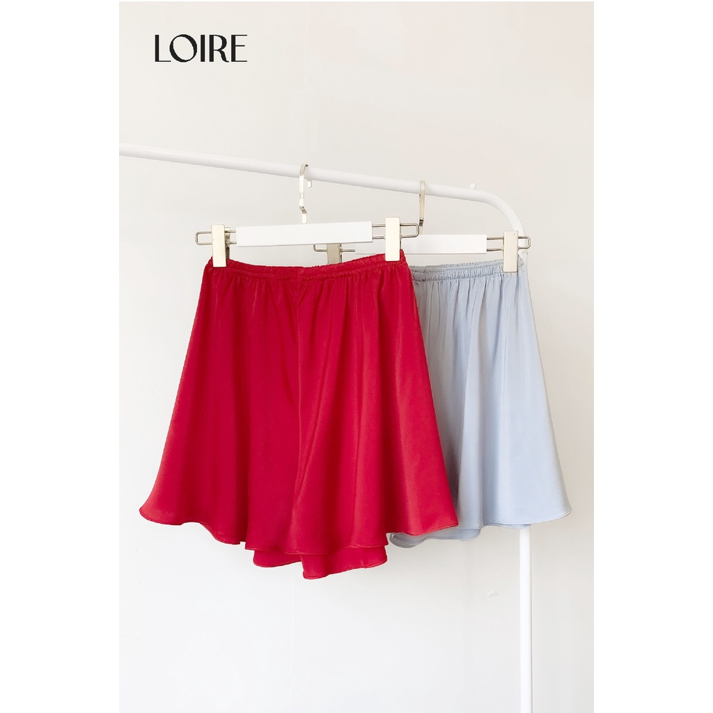 Bộ Đồ Ngủ Áo Chữ A Vạt Sóng Lụa Loirechic BDN42