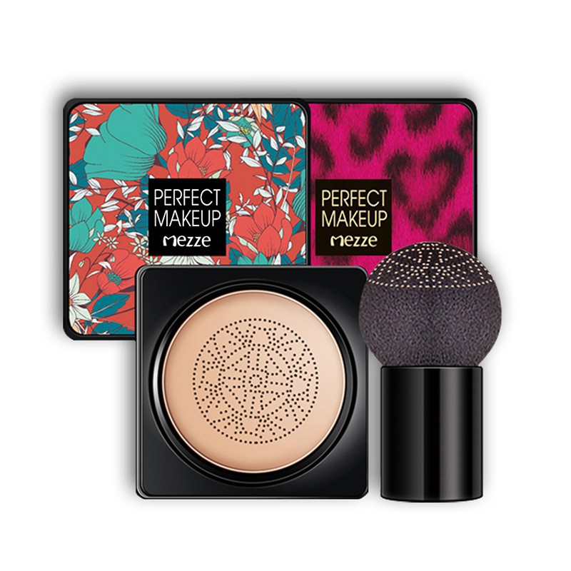 Cushion BB cream MEZZE  lâu trôi chống thấm nước đặc biệt kết hợp với đàu cọ nấm .