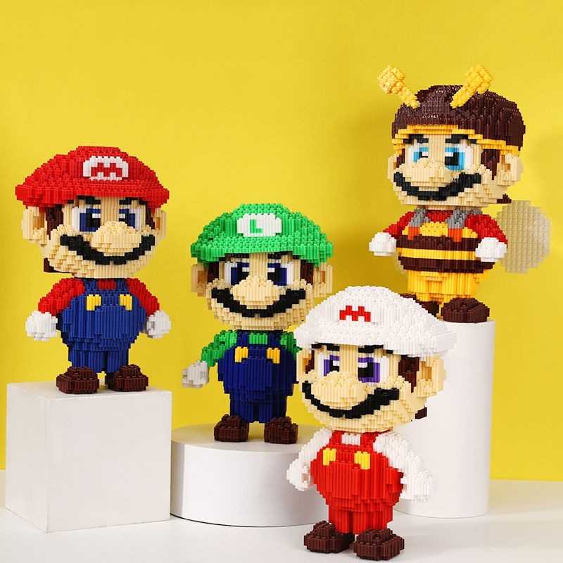 Lego Super Mario Lắp Ráp Mô Hình 3D Lego Hoạt Hình