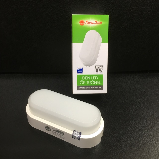 Đèn LED Ốp tường, gắn tường chính hãng  Rạng Đông LN12 90x195/10W & LN12 70x160/5W