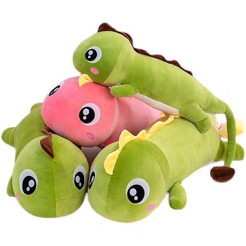 Gấu Bông Khủng Long đuôi tim size 60cm, 1m2, 1m5, 1m7 Thú nhồi bông cao cấp - SANBEO.VN