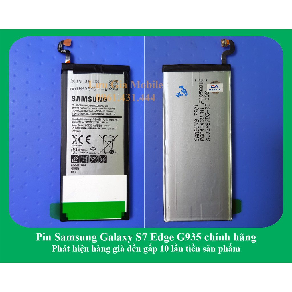 Pin Samsung Galaxy S7 Edge G935 zin công ty