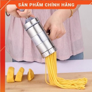 Máy Làm Bún, Mỳ Tươi Tại Nhà Bằng Inox, Tặng Kèm Bộ 5 Size Bún - HKT