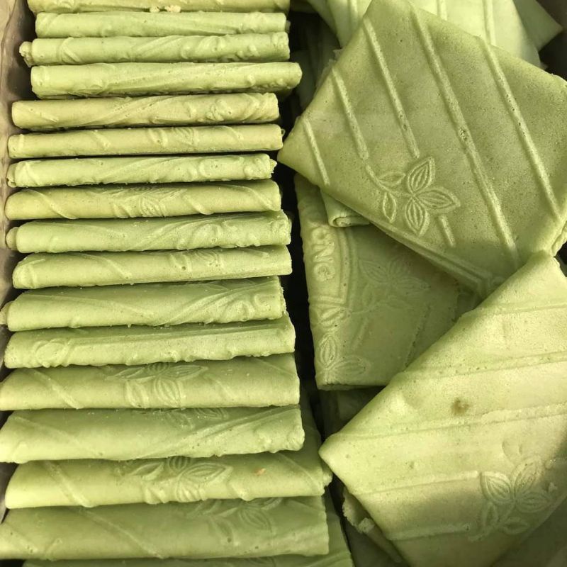 BÁNH KẸP LÁ DỨA ĐẬU XANH