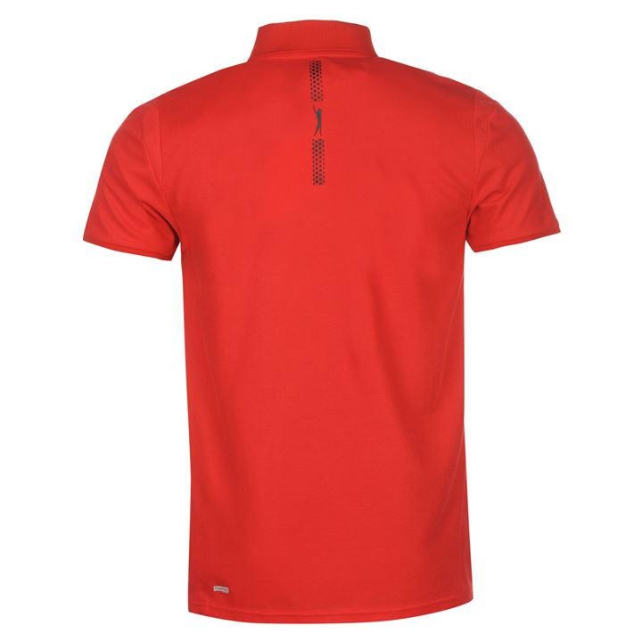 Áo thun nam Slazenger Core B Line Polo (màu Đỏ) - Hàng size UK