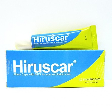 HIRUSCAR GEL [Tuýp 5g/20g] - Gel cải thiện sẹo vừa, sẹo lõm, sẹo thâm, giúp da mềm mịn