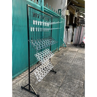 Móc Cài Lưới  5 8 10 12 15 20 25 30cm Treo Phụ Kiện Cây Móc Sắt 5LY Loại 1 Sơn Tĩnh Điện Đa Năng