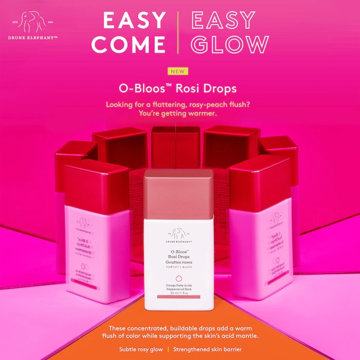 DRUNK ELEPHANT  Tinh Chất Dưỡng Da O-Bloos™ Rosi Glow Drops