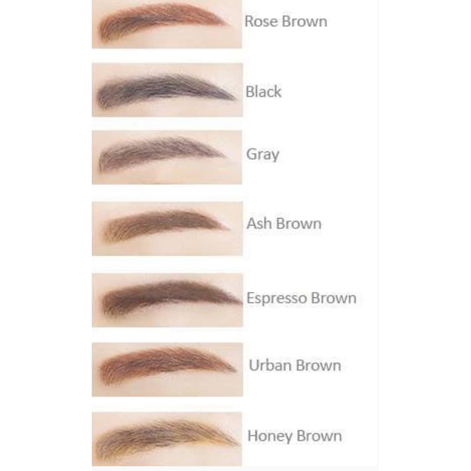 Chì kẻ mày Auto Eyebrow Pencil màu số 5 Espresso Brown