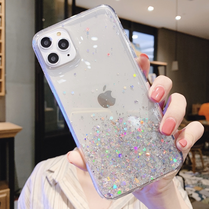 OPPO Realme X50 Realme 6 Realme 6 Pro Realme 5 Realme 5 Pro Realme 3 Realme C2   TPU Starry sky protective sleeve