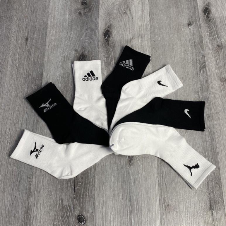 Tất/vớ Nike thể thao cổ cao(dài khoảng 22-25cm ngang bắp chân) siêu đẹp siêu rẻ hàng VN XNK 100% cotton.