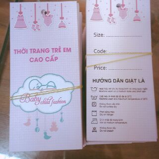 In tag giấy số lượng 500 chiếc