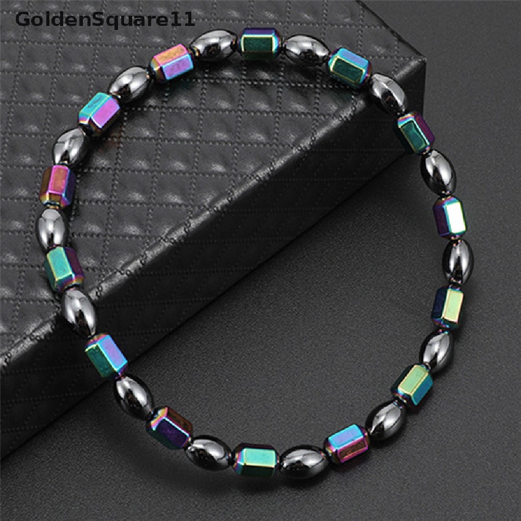 [Goldsquare11] Vòng Đeo Chân Bằng Đá Hematite Giảm Cân Lành Mạnh Cho Phụ Nữ