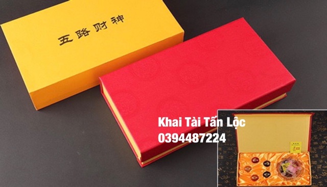 Đĩa bi ngũ hành Ngũ lộ Thần Tài trận mật tông Tây Tạng