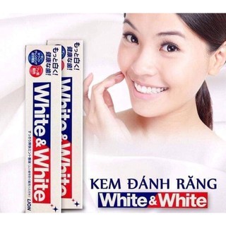 Kem đánh răng nhật bản trắng răng White white [HangNhat]
