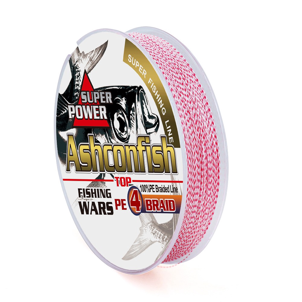 Sợi dây câu bện 4 dây pe siêu bền đủ kích thước 100m