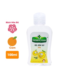 Gel rửa tay khô Green Cross dung tích 100ml/chai - Hương Cam