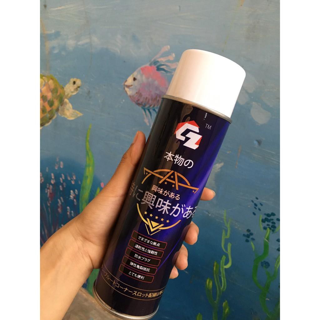 Bình Xịt Chống Thấm CZ - Sơn Bọt Epoxy Chống Thấm Nội Địa Nhật Bản 450ml - Chống thấm sàn, tường, mái...