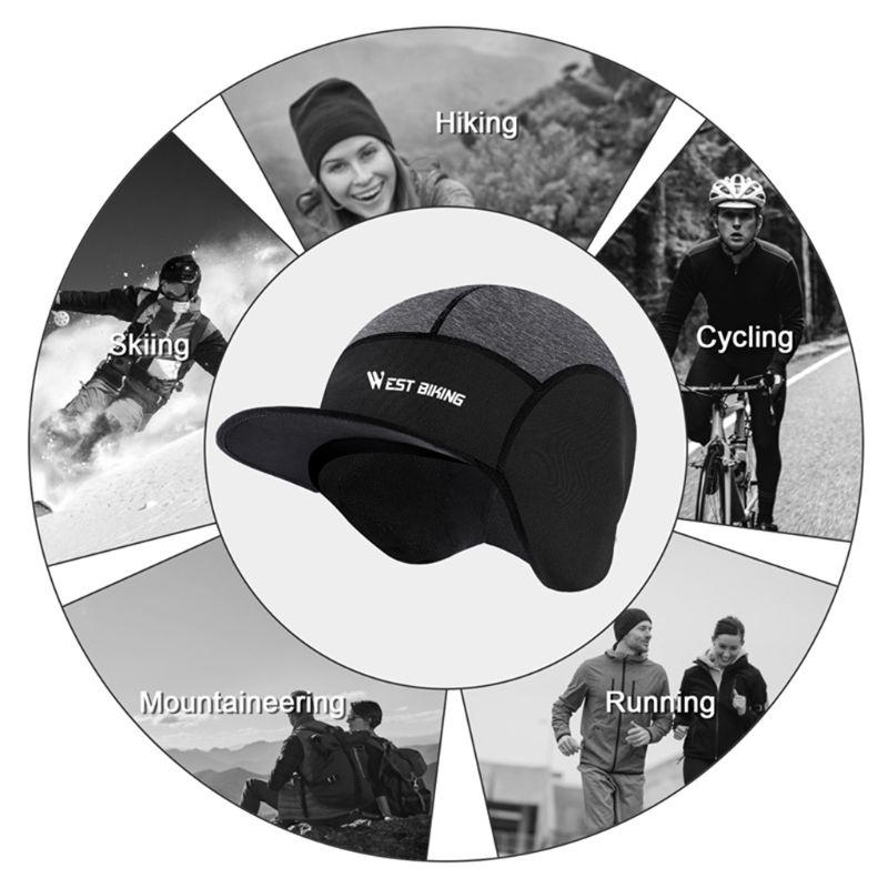 Autumn Winter Riding Hats Windproof Warm Earmuffs Men Women Outdoor Sports Cap