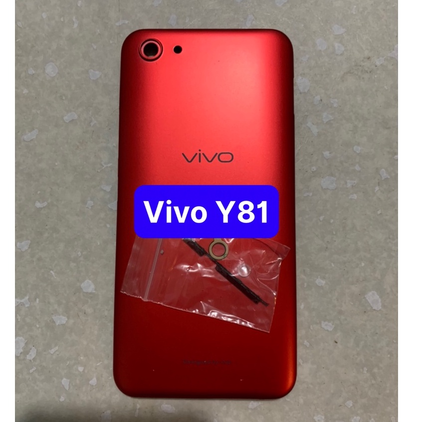 lưng vỏ vivo Y81 - gồm lưng máy,phím và kính camera