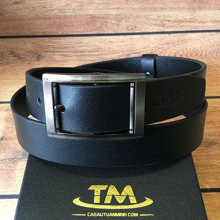 Thắt Lưng Nam Da Bò Dây Nịt Da Bò Khóa Kim