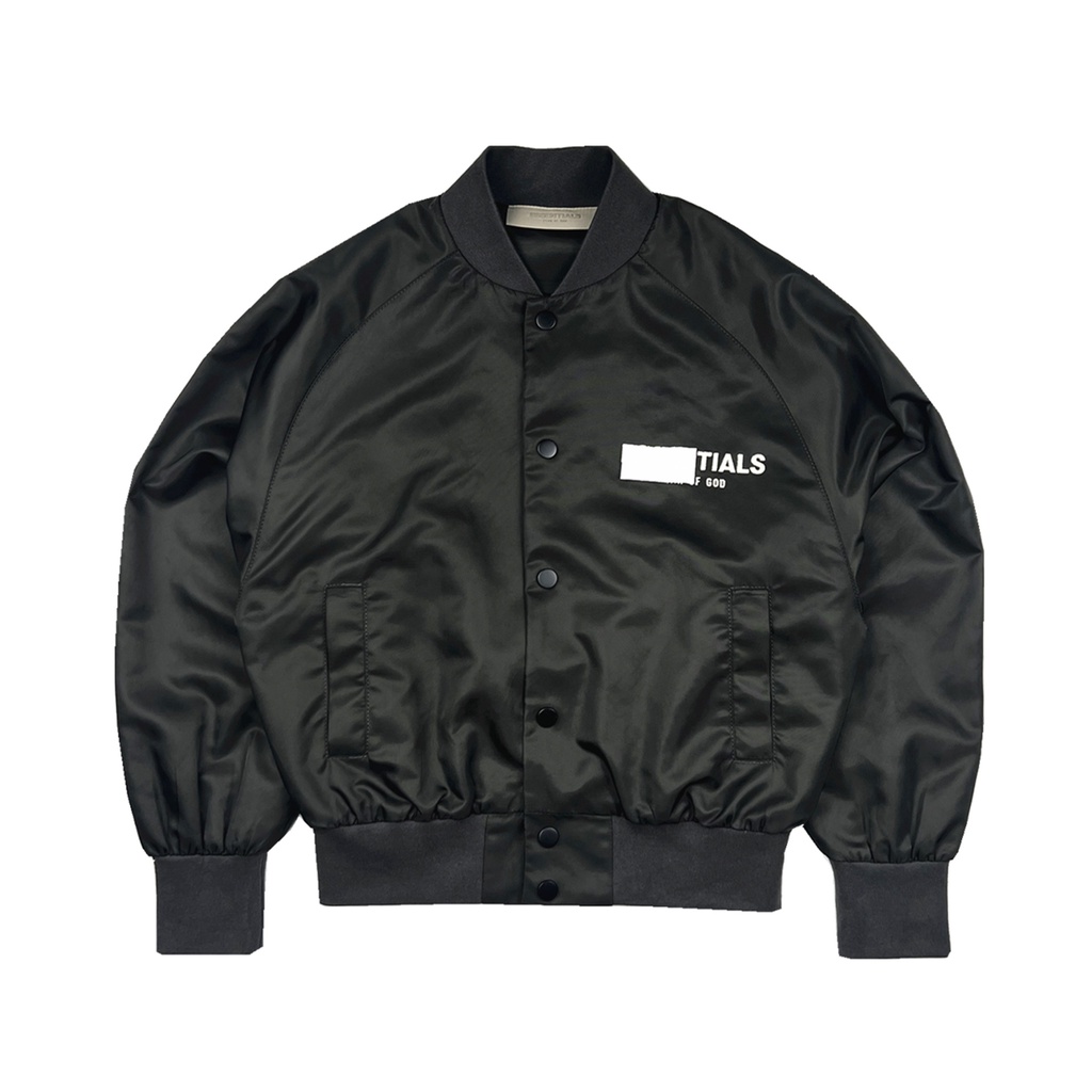 Áo khoác bomber dòng nylon mới nam và nữ ess đôi