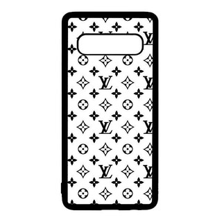 Ốp Lưng Samsung Galaxy S10 - Samsung S10 Plus - Họa Tiết LV Nền Trắng