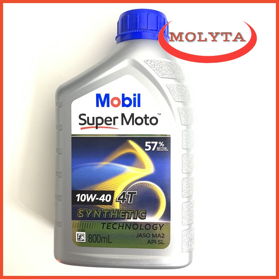 Nhớt Mobil 10W40 Super Moto 4T