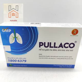 Pullaco - hỗ trợ bổ phế, giảm ho, long đờm, ngừa viêm phế quản
