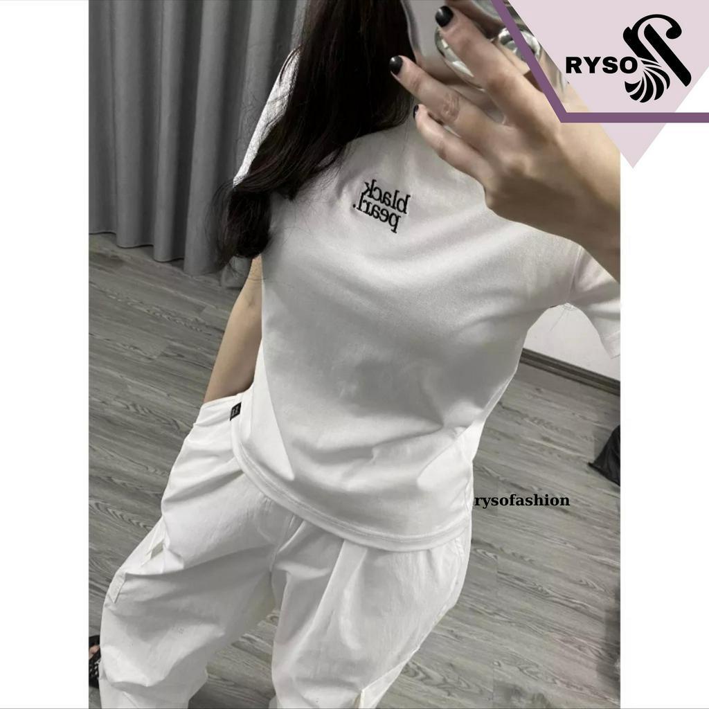 Áo Thun Baby Tee RYSO FASHION Chất Cotton 100% In Chữ