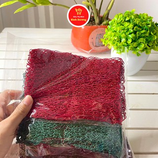 Miếng rửa chén rửa bát đa năng, miếng rửa chén bằng lưới