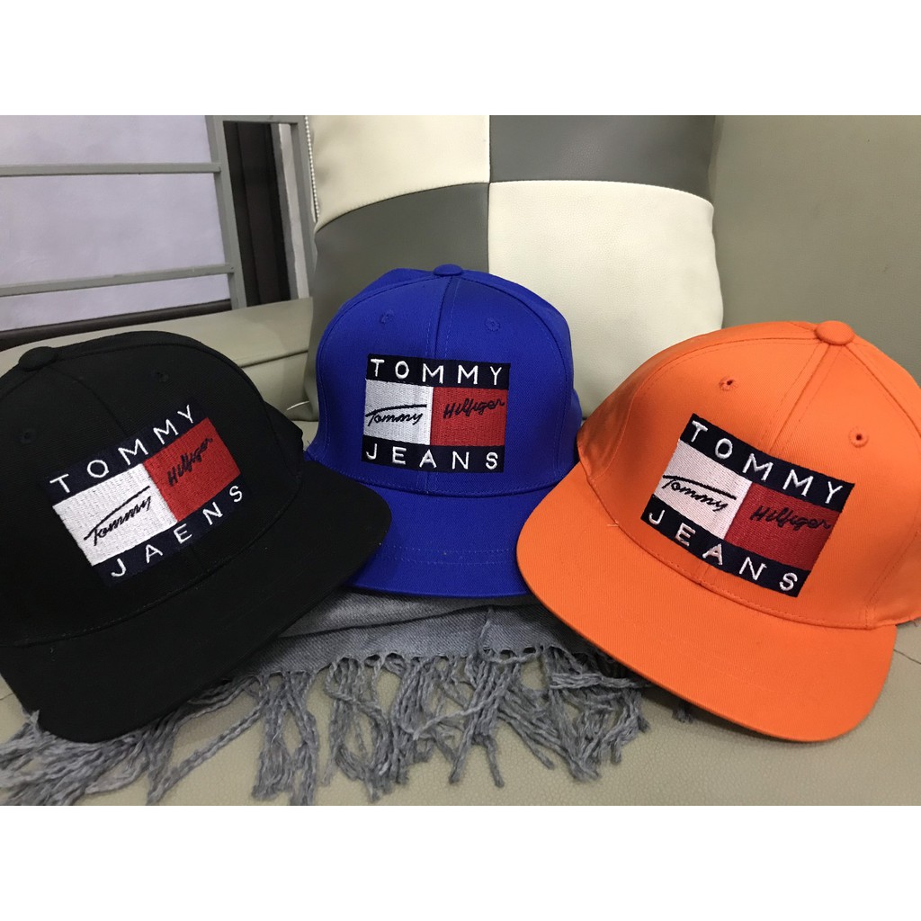 MŨ LƯỠI TRAI HIPHOP 👍CỰC CHẤT 👍THÊU CHỮ TOMMY JEANS CỰC NÉT👍♥️