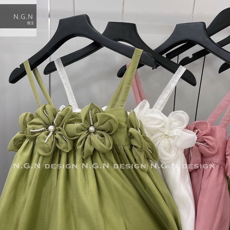 Sét áo hai dây nơ lưng