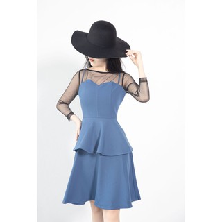 Váy cúp ngực phối ren Q531 CCHAT