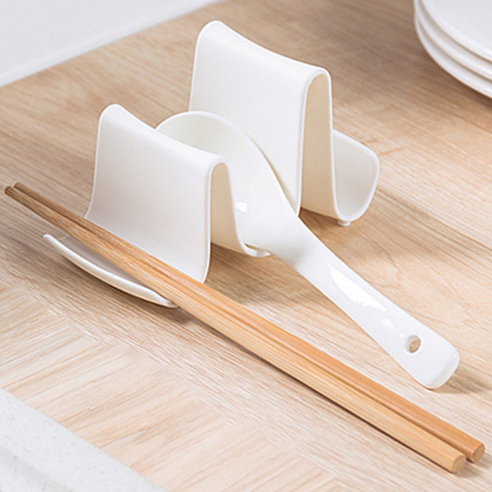 Giá đỡ nắp nồi/muỗng/thớt phong cách đơn giản hiện đại