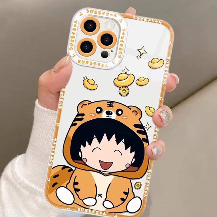 Ốp Điện Thoại TPU Silicon Mềm Trong Suốt Chống Sốc In Họa Tiết Dễ Thương Cho iPhone 13 12 Mini 11 10 Pro XS Max X XR 8 7 6 6S Plus