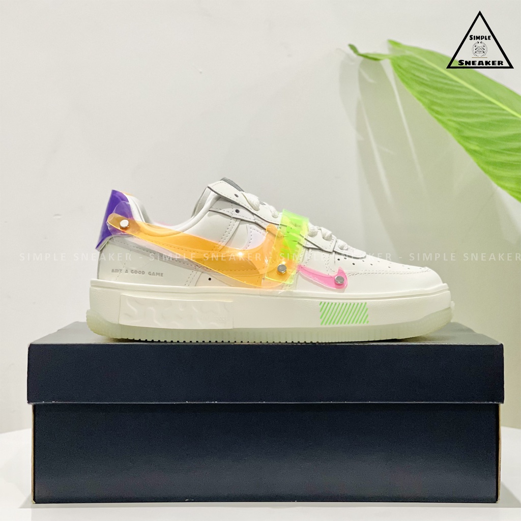 Giày Nike Air Force 1 Fontanka HÀNG CHÍNH HÃNG Air Force 1 Fontanka &quot;Have A Good Game&quot; [DO2332 111] - Simple Sneaker