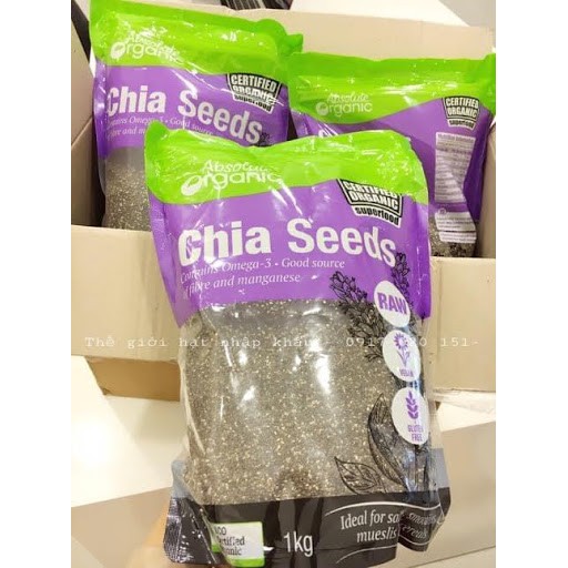 Hạt Chia Úc Absolute Organic 100GR