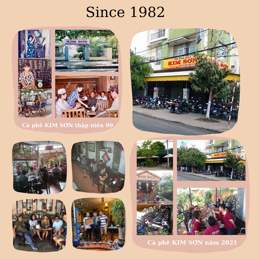 Cà phê rang củi Gu Vừa - KIM SƠN COFFEE - Thơm ngon tròn vị, có bơ phù hợp pha phin | BigBuy360 - bigbuy360.vn