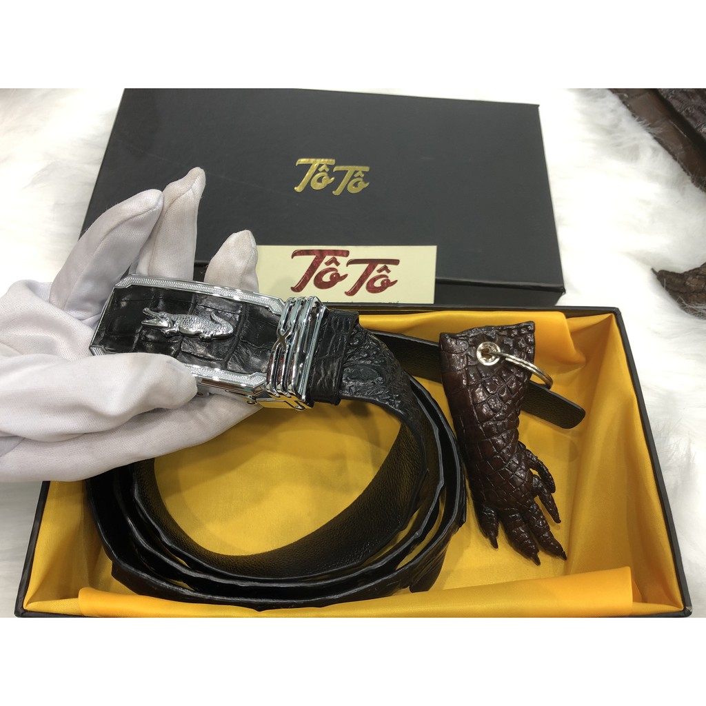 Dây Liền cá sấu Thật 100% loại 4 phân - Hàng Công Ty giá Sỉ