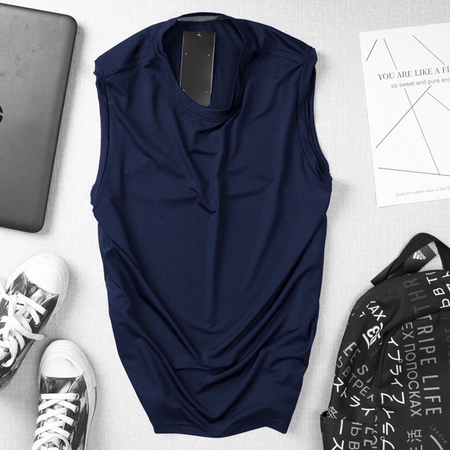 Áo ba lỗ nam -Áo tank top tập gym nam cao cấp chất liệu thun 4 chiều co giãn thấm hút mồ hôi cực tốt