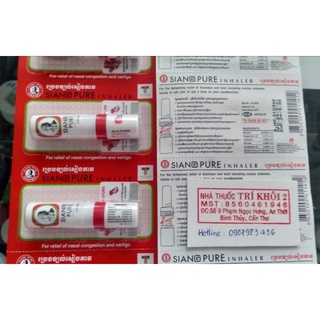 Ống hít thái lan Siang pure inhaler