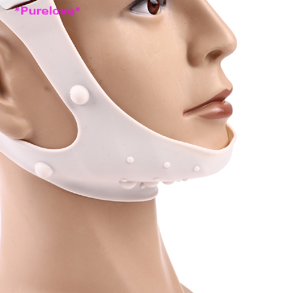 Đai Silicone Co Giãn Định Hình Gương Mặt Chữ V Thon Gọn Mới